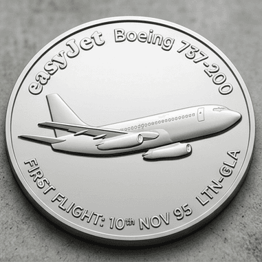 easyJet Boeing 737-200 — First Flight