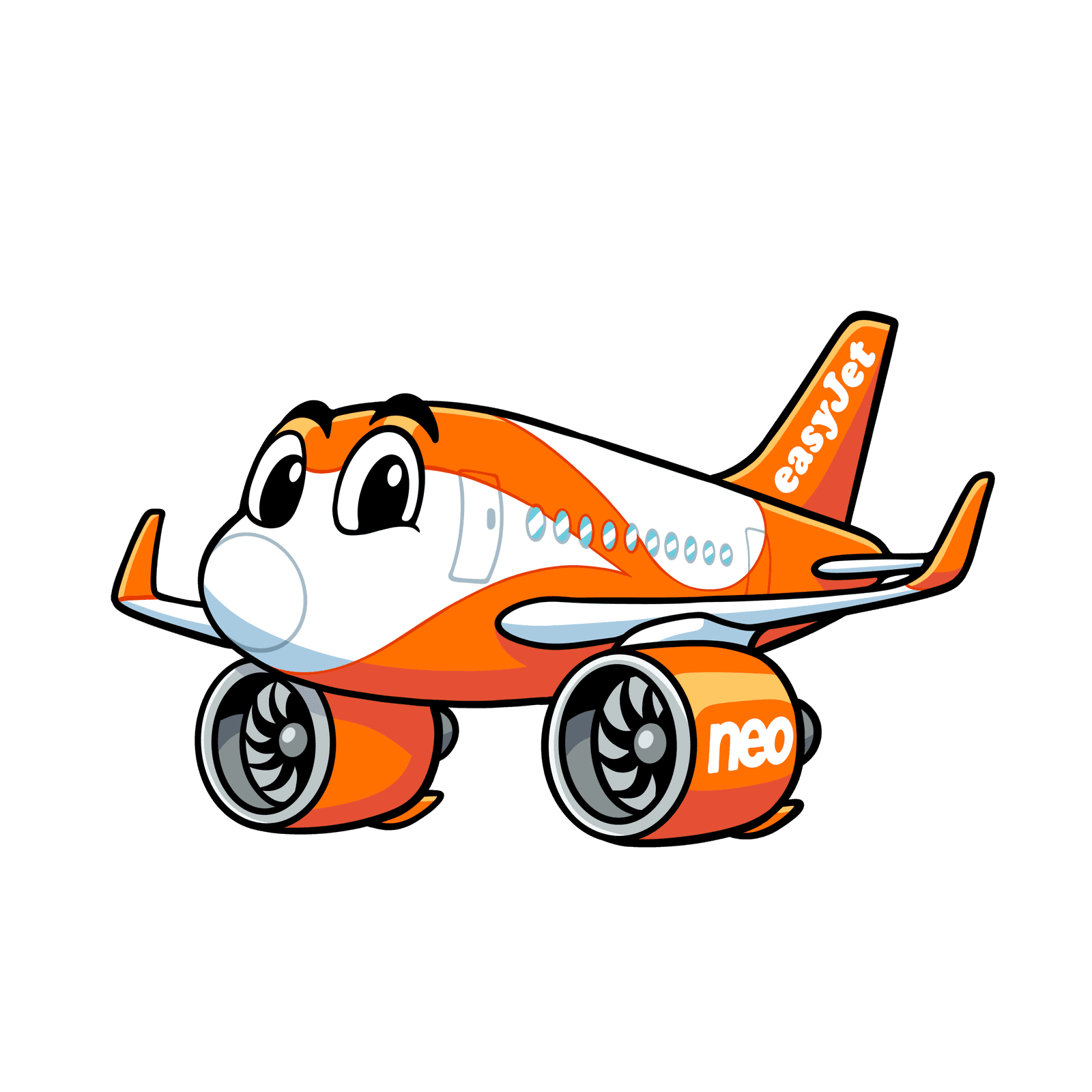 easyJet A320neo Sticker